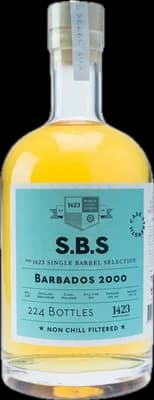 Bouteille de spiritueux : Barbados de la marque S.B.S