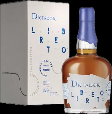 Bouteille de spiritueux : Libreto American Oak Cask 1999 de la marque Dictador