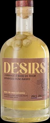 Bouteille de spiritueux : DESIRS - Noix de Macadamia de la marque Rhum Désirs