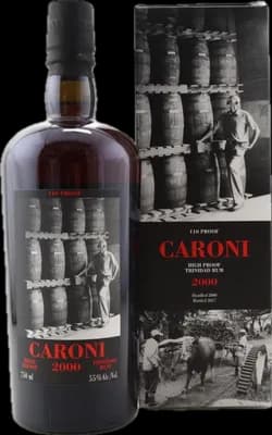 Bouteille de spiritueux : High Proof Trinidad Rum (US) de la marque Caroni