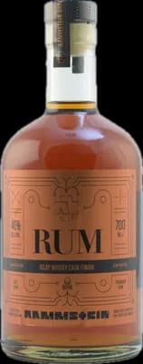 Bouteille de spiritueux : Premium Rum - Islay Whisky Cask Finish de la marque SBS (The 1423 Single Barrel Selection)