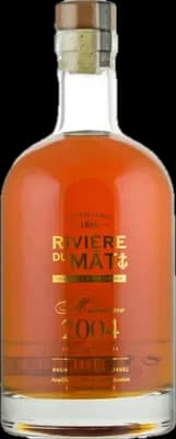 Bouteille de spiritueux : Millésime 2004 de la marque Rivière du Mât