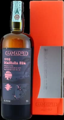 Bouteille de spiritueux : Demerara Rum de la marque Samaroli