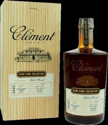 Bouteille de spiritueux : Rare Cask Collection de la marque Clément