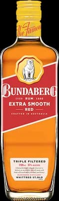 Bouteille de spiritueux : Extra Smooth Red de la marque Bundaberg