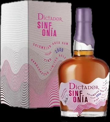 Bouteille de spiritueux : Sinfonia Fino 2009 de la marque Dictador