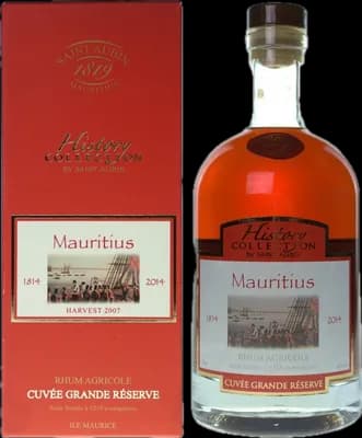 Bouteille de spiritueux : History Collection - Mauritius 1814-2014 de la marque Saint Aubin