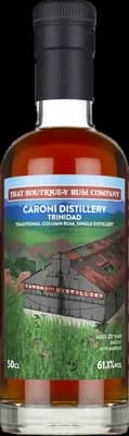Bouteille de spiritueux : Exclusively bottled for Master of Malt de la marque Caroni