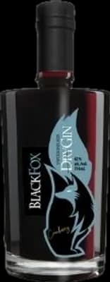 Bouteille de spiritueux : Cranberry Gin de la marque Black Fox