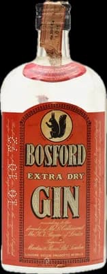 Bouteille de spiritueux : Extra Dry Gin de la marque Bosford