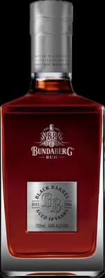 Bouteille de spiritueux : Black Barrel 10 Years 2004 de la marque Bundaberg