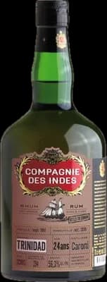Bouteille de spiritueux : Trinidad 24 Ans Cask Strength – Single Cask (Danemark Only) de la marque Compagnie des Indes