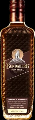 Bouteille de spiritueux : Rum Ball Liqueur de la marque Bundaberg