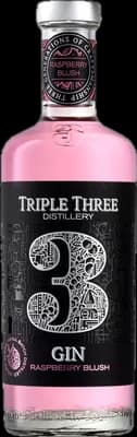 Bouteille de spiritueux : Raspberry Blush de la marque Triple Three