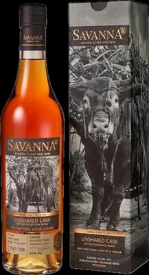 Bouteille de spiritueux : Unshared Cask for Reunion Island de la marque Savanna