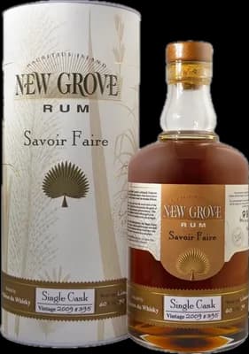 Bouteille de spiritueux : Savoir Faire Single Cask 2009 de la marque New Grove
