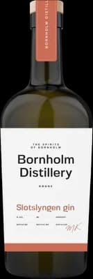 Bouteille de spiritueux : Slotslyngen Gin 2022 de la marque Bornholm Distillery