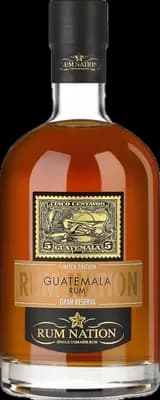 Bouteille de spiritueux : Guetemala Gran Reserva 2018 de la marque Rum Nation