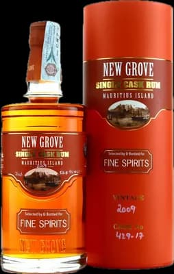 Bouteille de spiritueux : Single Cask Rum (Fine Spirits) de la marque New Grove