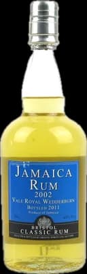 Bouteille de spiritueux : Vale Royal Wedderburn de la marque Bristol Classic Rum