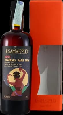 Bouteille de spiritueux : Demerara Dark de la marque Samaroli