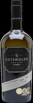 Bouteille de spiritueux : Dry Gin de la marque Cotswolds 