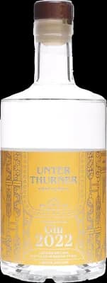 Bouteille de spiritueux : 2022 London Dry Gin de la marque Unterthurner