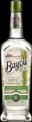 Bouteille de spiritueux : White Rum de la marque Bayou