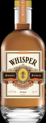 Bouteille de spiritueux : Honey Punch de la marque Whisper