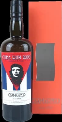Bouteille de spiritueux : Cuba Rum de la marque Samaroli