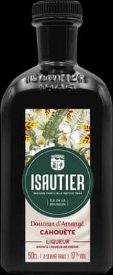 Bouteille de spiritueux : Douceur d'Arrangé Cahouète de la marque Isautier