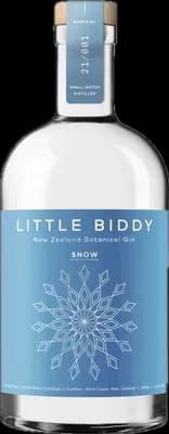 Bouteille de spiritueux : Snow de la marque Little Biddy
