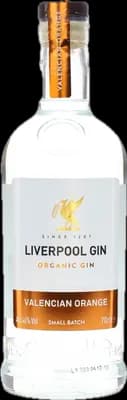 Bouteille de spiritueux : Gin Valencian Orange de la marque Liverpool