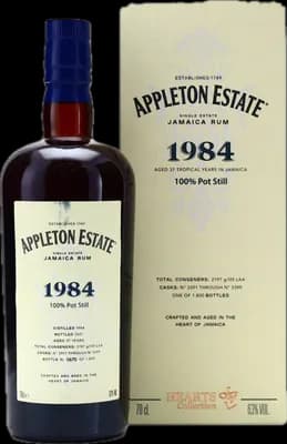 Bouteille de spiritueux : Hearts Collection - 1984 de la marque Appleton Estate
