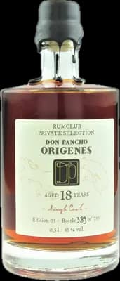 Bouteille de spiritueux : Ed. 03 Don Pancho Origenes de la marque Spirit of Rum