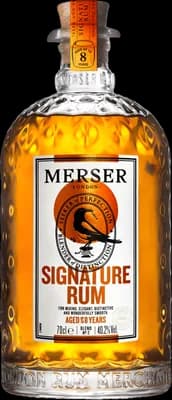 Bouteille de spiritueux : Signature de la marque Charles Merser & Co