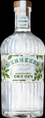 Bouteille de spiritueux : Elderflower Dry Gin de la marque Wenneker