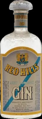 Bouteille de spiritueux : Dry London Gin de la marque Red Hills