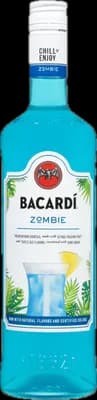Bouteille de spiritueux : Zombie de la marque Bacardi