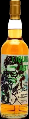 Bouteille de spiritueux : Trinidad Rum de la marque Liquid Art