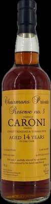 Bouteille de spiritueux : Chairmans Private Reserve No. 3 de la marque Caroni