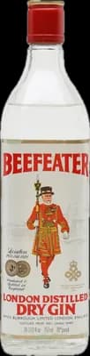 Bouteille de spiritueux : London Dry Gin 1970 de la marque undefined