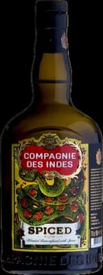 Bouteille de spiritueux : Spiced Rum de la marque Compagnie des Indes