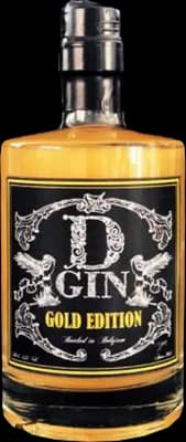 Bouteille de spiritueux : Gold Edition de la marque D-Gin