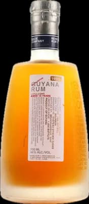 Bouteille de spiritueux : Guyana Rum de la marque Uitvlugt