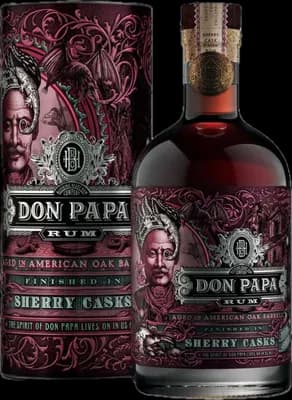 Bouteille de spiritueux : Sherry Cask de la marque Don Papa