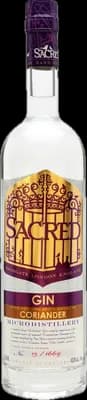 Bouteille de spiritueux : Coriander Gin de la marque Sacred