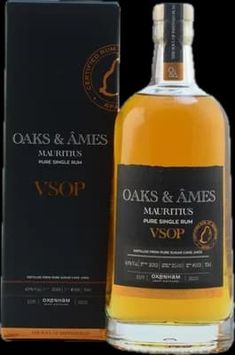 Bouteille de spiritueux : VSOP de la marque Oaks & Âmes