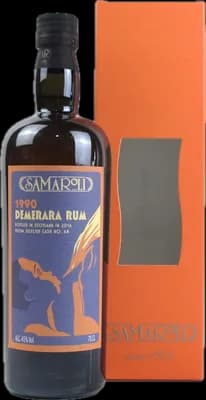 Bouteille de spiritueux : Demerara Rum de la marque Samaroli