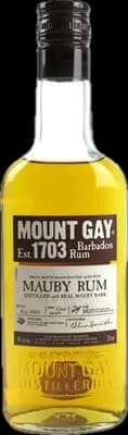 Bouteille de spiritueux : Mauby Rum de la marque Mount Gay
